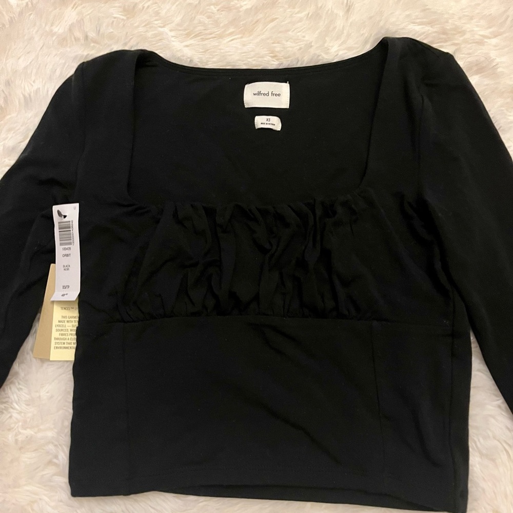 Aritzia square neck top